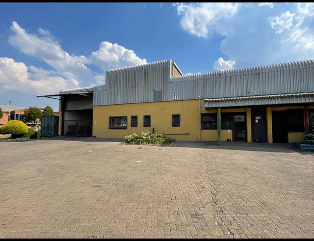 INDUSTRIAL PROPERTY TO RENT IN HENNOPSPARK